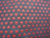 65 Cotton/32 polyester fabric 3 spandex with loving heart design