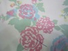 65 Cotton/32 polyester fabric 3 spandex with nice big flower