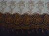 68d*68d 100% polyester embroidered voile fabric curtain