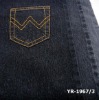 7.5oz YR-1967 cotton poly regular denim in stock