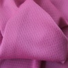 75D purple solid Interlock poly knit fabric