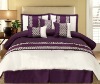 7Pcs Faux Silk Comforter Set