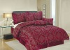 7Pcs Jacquard Patchwork Comforter Set