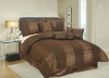 7Pcs Jacquard Patchwork Comforter Set