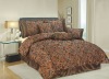 7Pcs Jacquard Patchwork Comforter Set