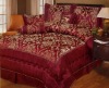 7Pcs Jacquard Patchwork Comforter Set