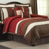 7Pcs Patchwork Comforter Set
