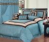 7Pcs Patchwork Comforter Set