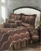 7Pcs  Patchwork Jacquard Comforter Set