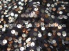 7mm+4color spangle embroidery on knitted fabric for bags