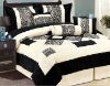7pc luxury micro suede comforter
