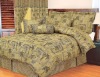 7pc yarn dyed jacquard comforter set