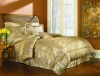7pcs jacquard comforter bedding set