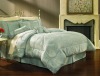 7pcs jacquard comforter bedding set