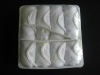 80% cotton airplane towel in tray