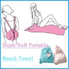 80% polyester and 20% polyamide Microfiber portable Beach Towel