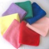 80% polyester with 20% polyamide(nylon) fabric cleaning hand towel/microfiber towel