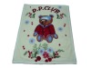 85% acrylic & 15% polyester blanket