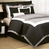 8Pcs Faux Silk Comforter Set