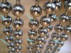 8mm shimmer ball chain string curtain