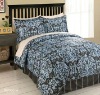 8pc Microfiber Printed Comforter set,quilt set