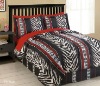 8pc Microfiber Printed Comforter set,quilt set