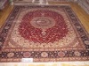 8x10ft persian hand knotted silk carpet