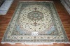 9*12 persian design handmade silk carpet