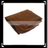 90" Chocolate Brown Square Organza Table Overlay Topper