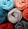 90% wool/10% cashmere blended yarn