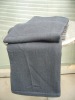 90x90" 50% cotton 50% bambooblended woven blanket throw bedding home textiles