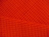 94%polyester 6%spandex thermal grid fabric