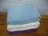 95% cotton 5% bamboo blended woven blanket