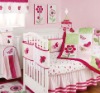 9pcs Beautiful Garden Baby bedding set