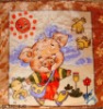 A funny porket going to school polyester blanket