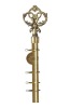 AH-1072201 antique brass curtain rod,curtain rod,metal curtain rod,curtain accessory