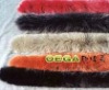 AKLTF05 fox fur trimming. 100% real fox fur with dyed color. Fur trimming on sell in wholesale price