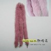 AKLTF13 fox fur trimming. 100% real fox fur with dyed color. Fur trimming on sell in wholesale price