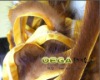 AKLTM03 mink fur trimming. 100% real mink fur with dyed color. Fur trimming on sell in wholesale price