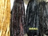 AKLTM05 mink fur trimming. 100% real mink fur with dyed color. Fur trimming on sell in wholesale price