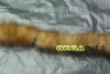 AKLTM08 mink fur trimming. 100% real mink fur with dyed color. Fur trimming on sell in wholesale price