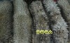 AKLTR24 rabbit trimming. 100% rabbit fur with dyed color. Fur trimming on sell in wholesale price