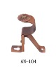 (AN-104)colorful single double rod stand