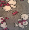 ANIMAL PRINTED CORAL FLEECE