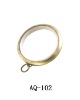 AQ-102 curtain rod rings,antique brass curtain rings,aluminium curtain rings