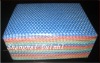Absorbent chemical-bond nonwoven wipe