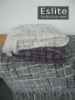 Acrylic Check woven Throw