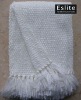 Acrylic Chunky woven throw