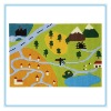Acrylic children rug kid rug