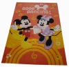 Acrylic screen printed children carpet